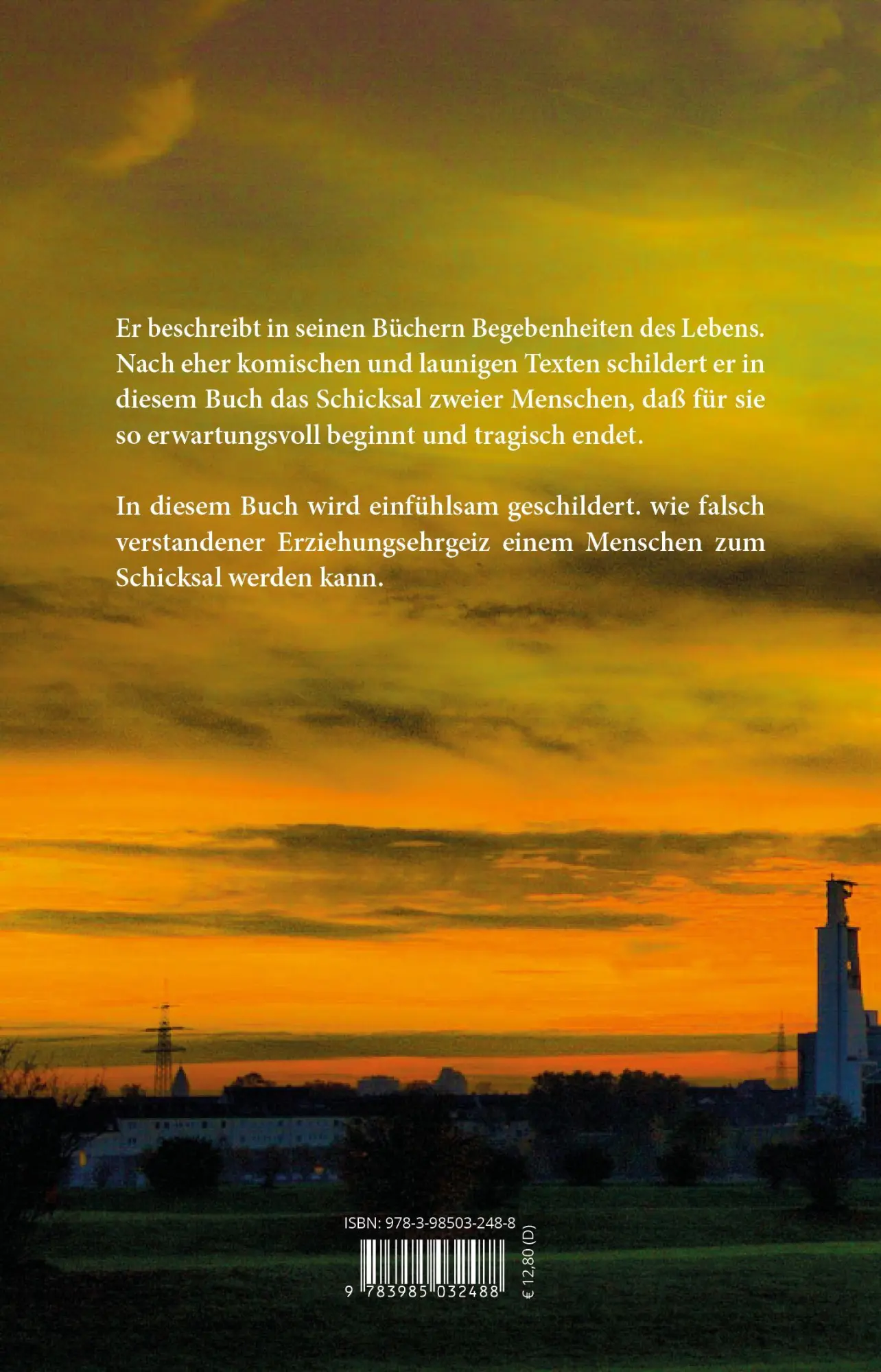 Rückseite: 9783985032488 | Spätes Glück - Großes Leid | Eckhard Stege | Taschenbuch | 128 S.