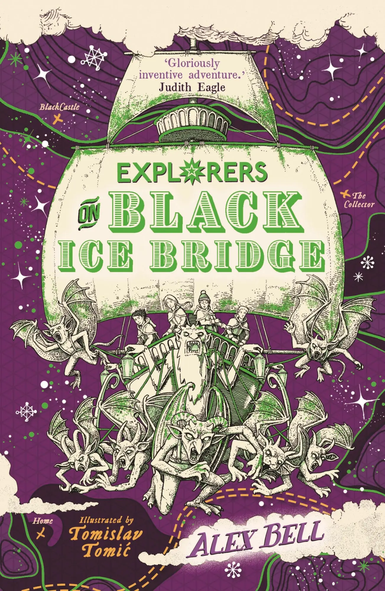 Cover: 9780571332588 | Explorers on Black Ice Bridge | Alex Bell | Taschenbuch | 376 S.