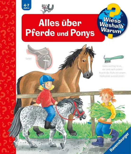 Cover: 9783473332588 | Wieso? Weshalb? Warum?, Band 21: Alles über Pferde und Ponys | Erne