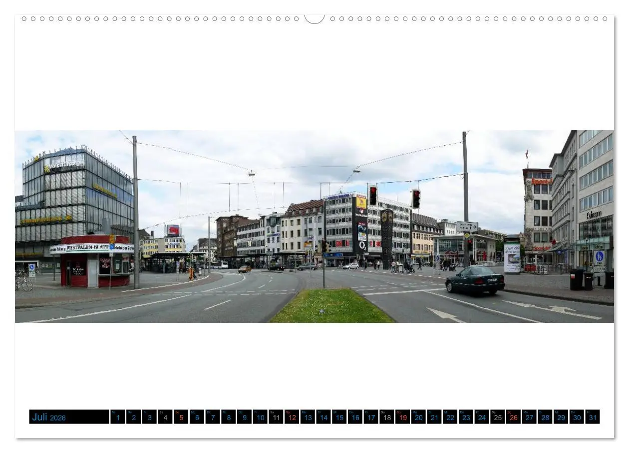 Bild: 9783516132588 | Bielefeld gibt es! Stadtpanoramen (Wandkalender 2026 DIN A2 quer),...