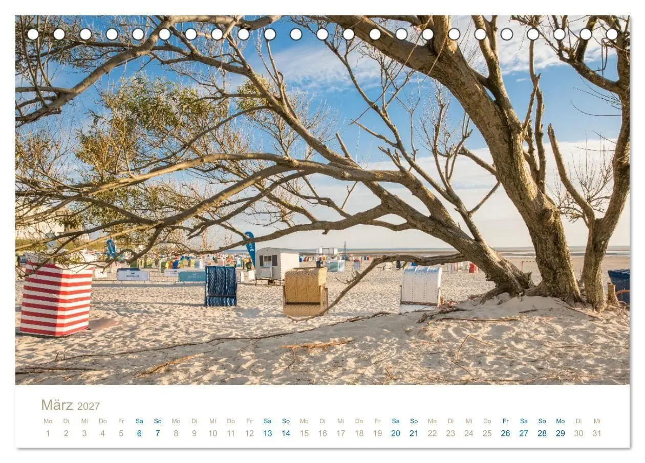 Bild: 9783569392588 | Meine Insel Borkum (Tischkalender 2027 DIN A5 quer), CALVENDO...