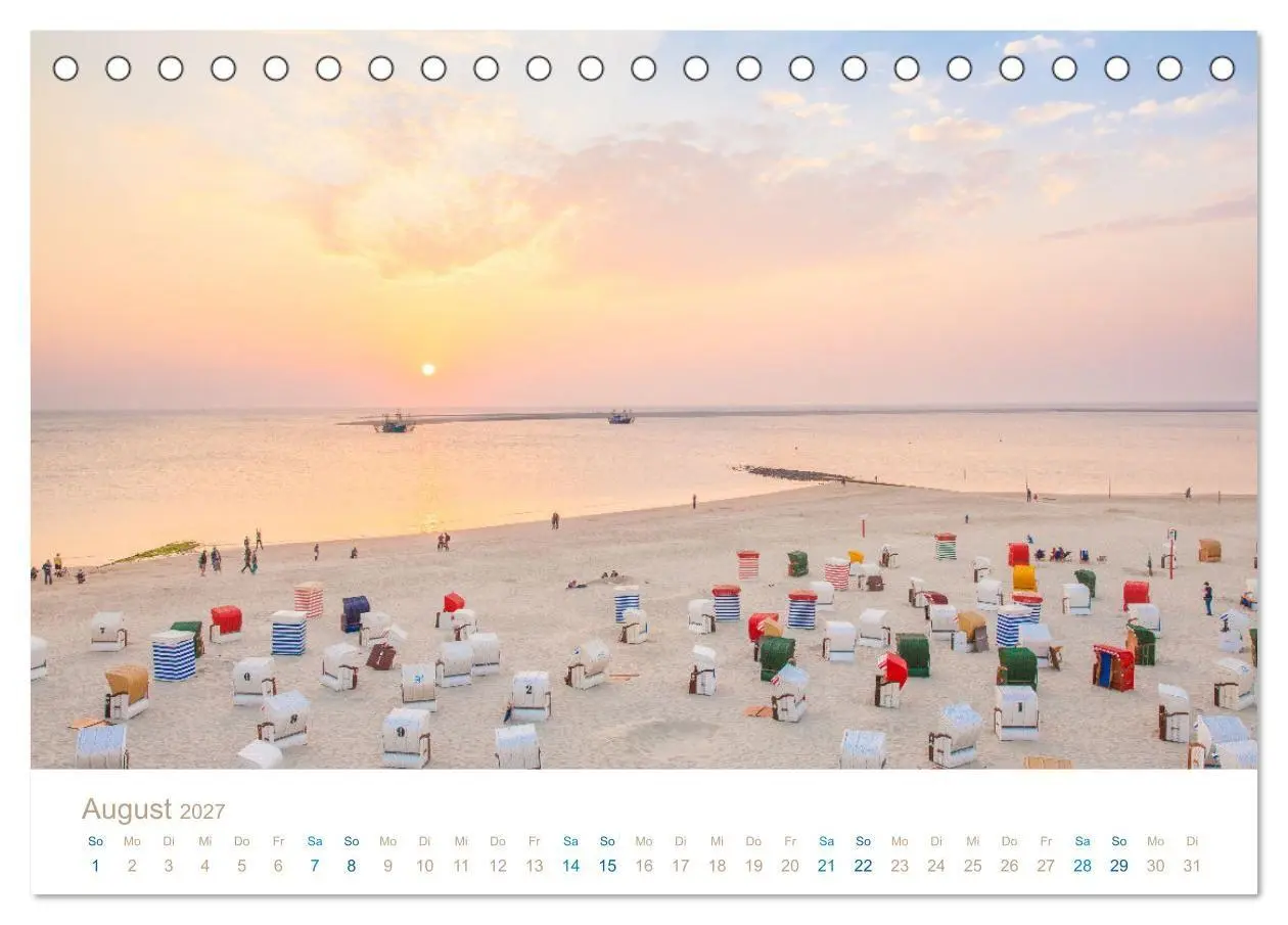Bild: 9783569392588 | Meine Insel Borkum (Tischkalender 2027 DIN A5 quer), CALVENDO...