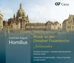 Cover: 4009350832688 | Musik an der Dresdner Frauenkirche (Jubiläumsedition) | Homilius | CD