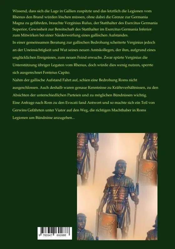 Rückseite: 9783347692688 | Die Legende vom Hermunduren | G. K. Grasse | Taschenbuch | 400 S.