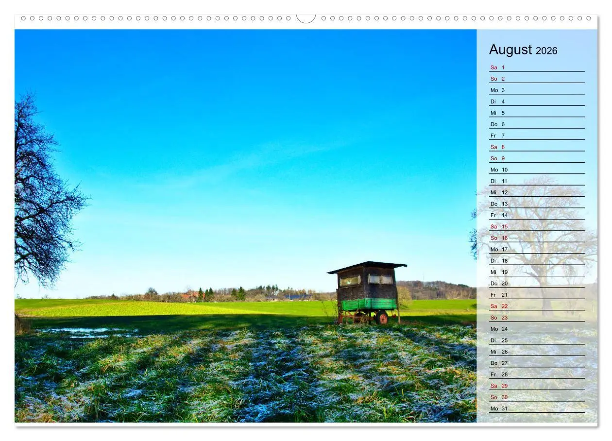 Bild: 9783457722688 | Hohenlohe - Natur und Altstadt (Wandkalender 2026 DIN A2 quer),...