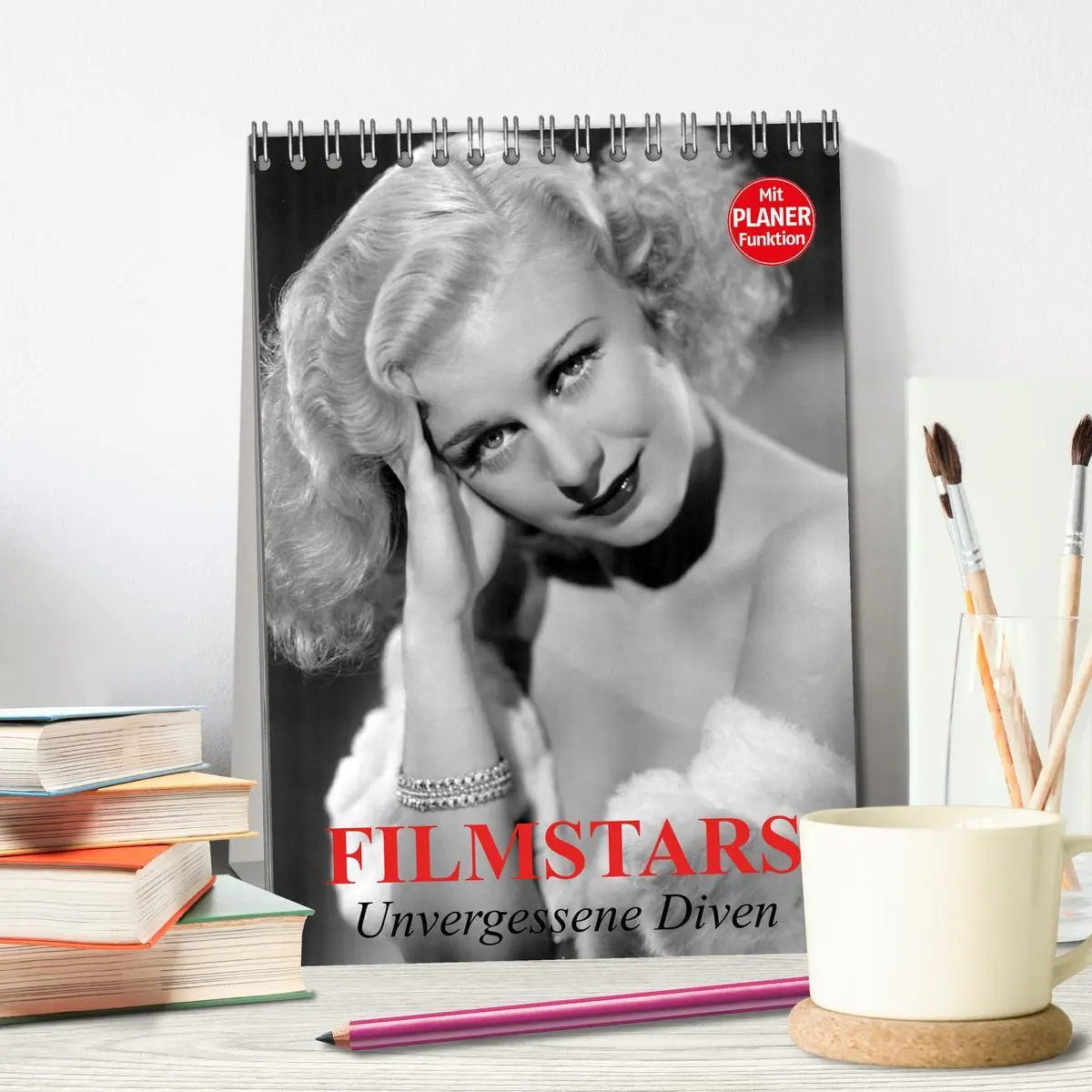Bild: 9783516432688 | Filmstars. Unvergessene Diven (Tischkalender 2026 DIN A5 hoch),...