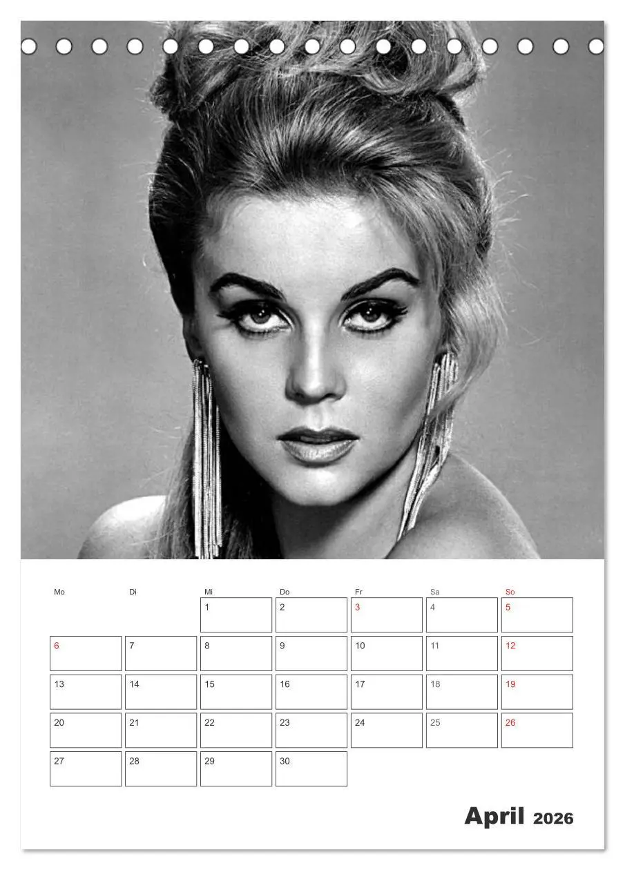 Bild: 9783516432688 | Filmstars. Unvergessene Diven (Tischkalender 2026 DIN A5 hoch),...
