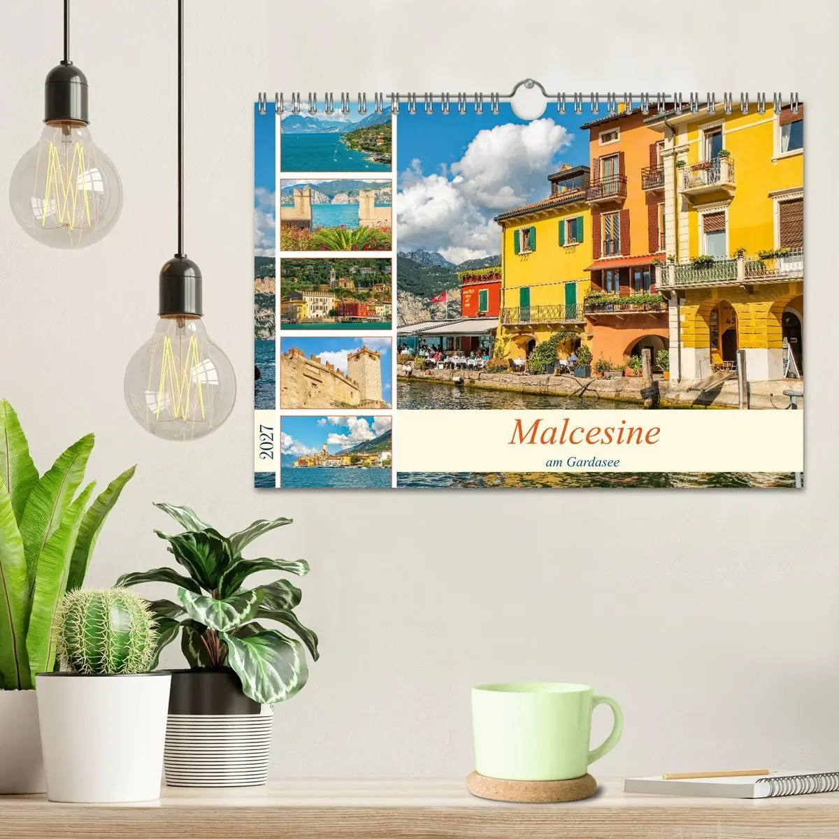 Bild: 9783569212688 | Malcesine am Gardasee (Wandkalender 2027 DIN A4 quer), CALVENDO...
