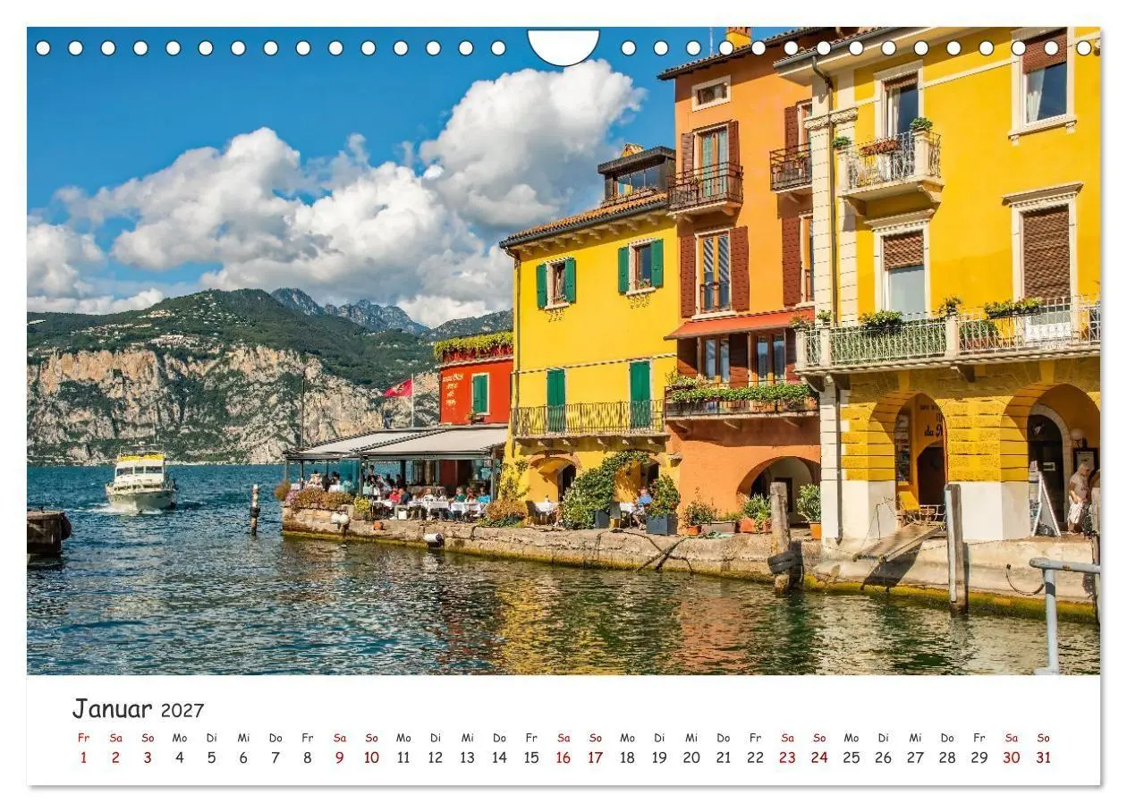 Bild: 9783569212688 | Malcesine am Gardasee (Wandkalender 2027 DIN A4 quer), CALVENDO...