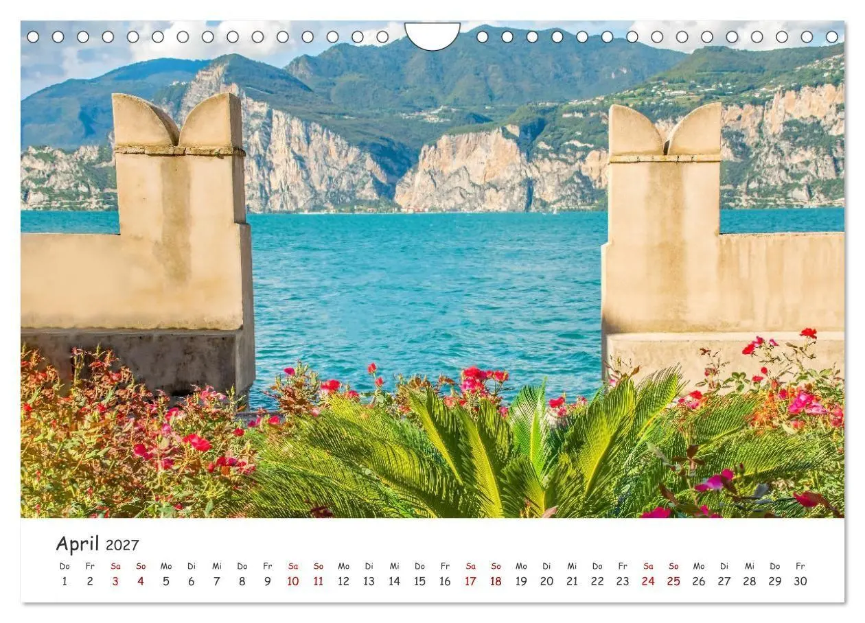 Bild: 9783569212688 | Malcesine am Gardasee (Wandkalender 2027 DIN A4 quer), CALVENDO...