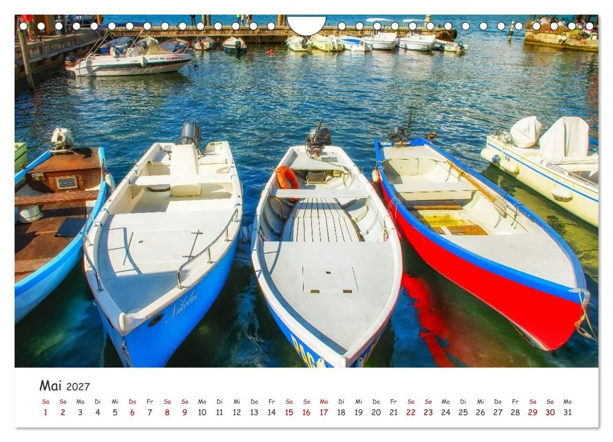 Bild: 9783569212688 | Malcesine am Gardasee (Wandkalender 2027 DIN A4 quer), CALVENDO...