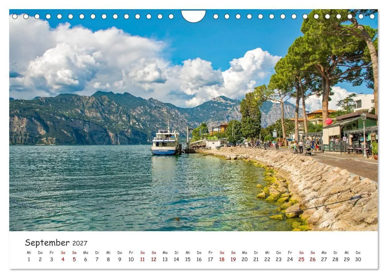 Bild: 9783569212688 | Malcesine am Gardasee (Wandkalender 2027 DIN A4 quer), CALVENDO...