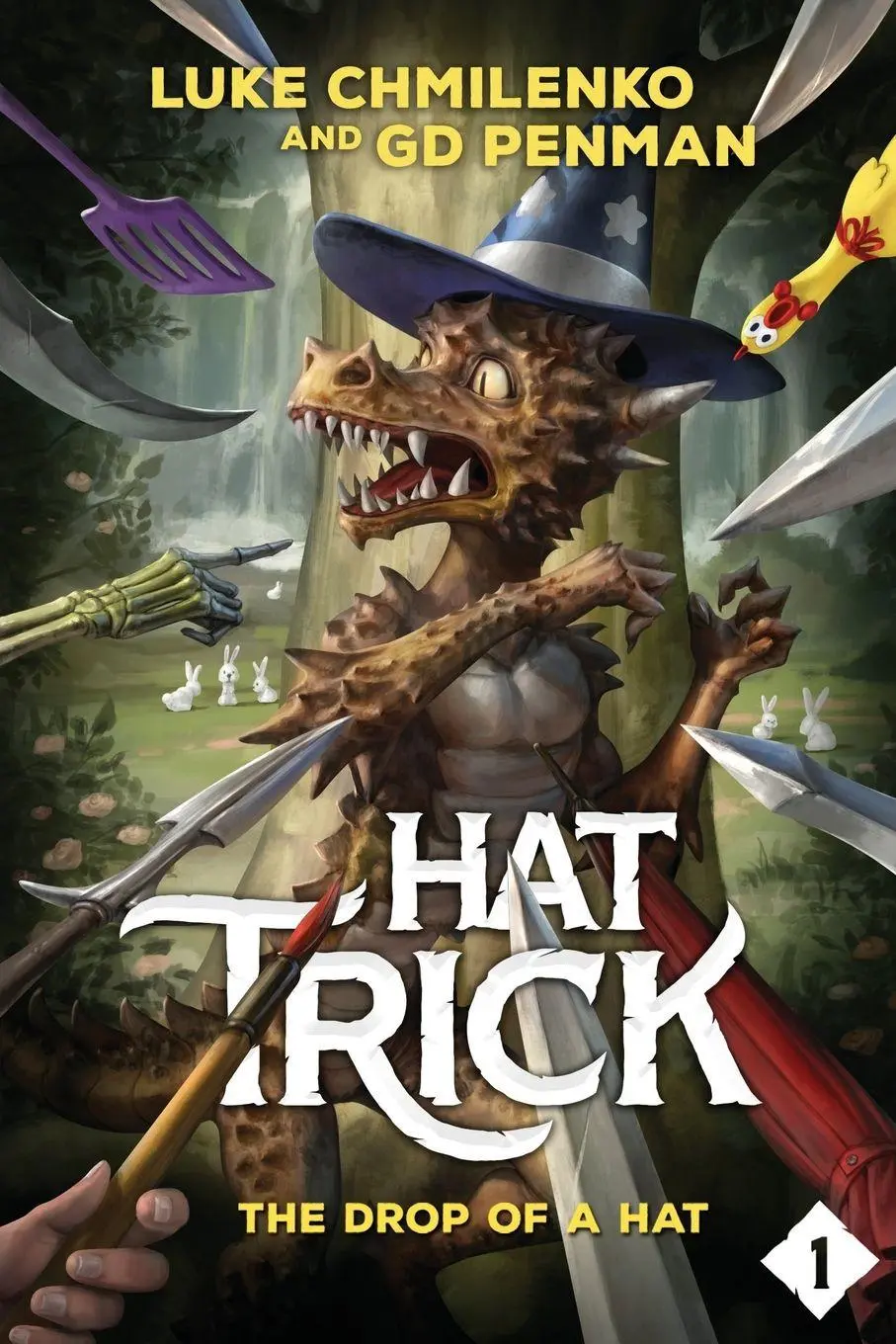 Cover: 9781039442788 | The Drop of a Hat | A Humorous High Fantasy | Luke Chmilenko (u. a.)