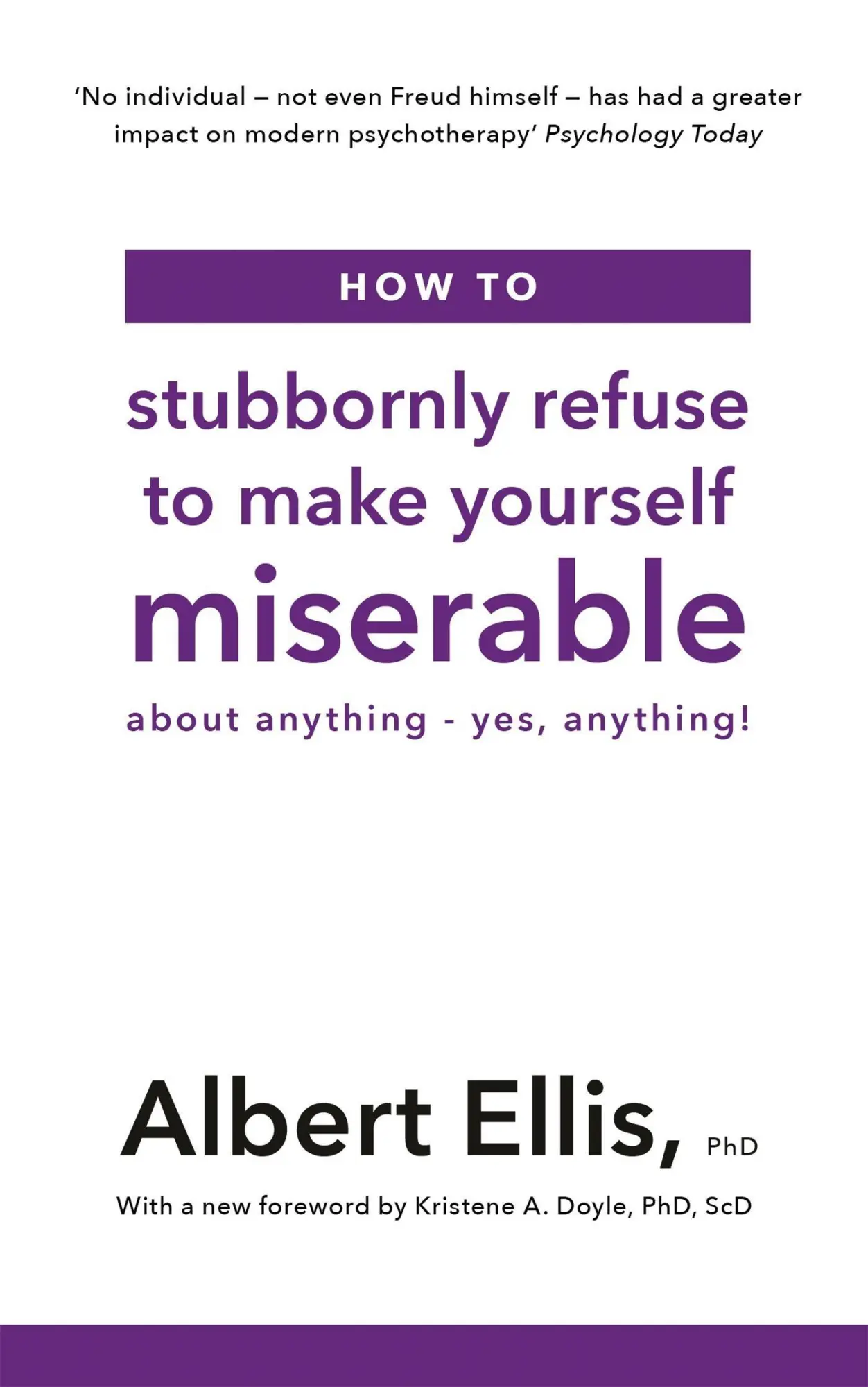 Cover: 9781472142788 | How to Stubbornly Refuse to Make Yourself Miserable | Albert Ellis