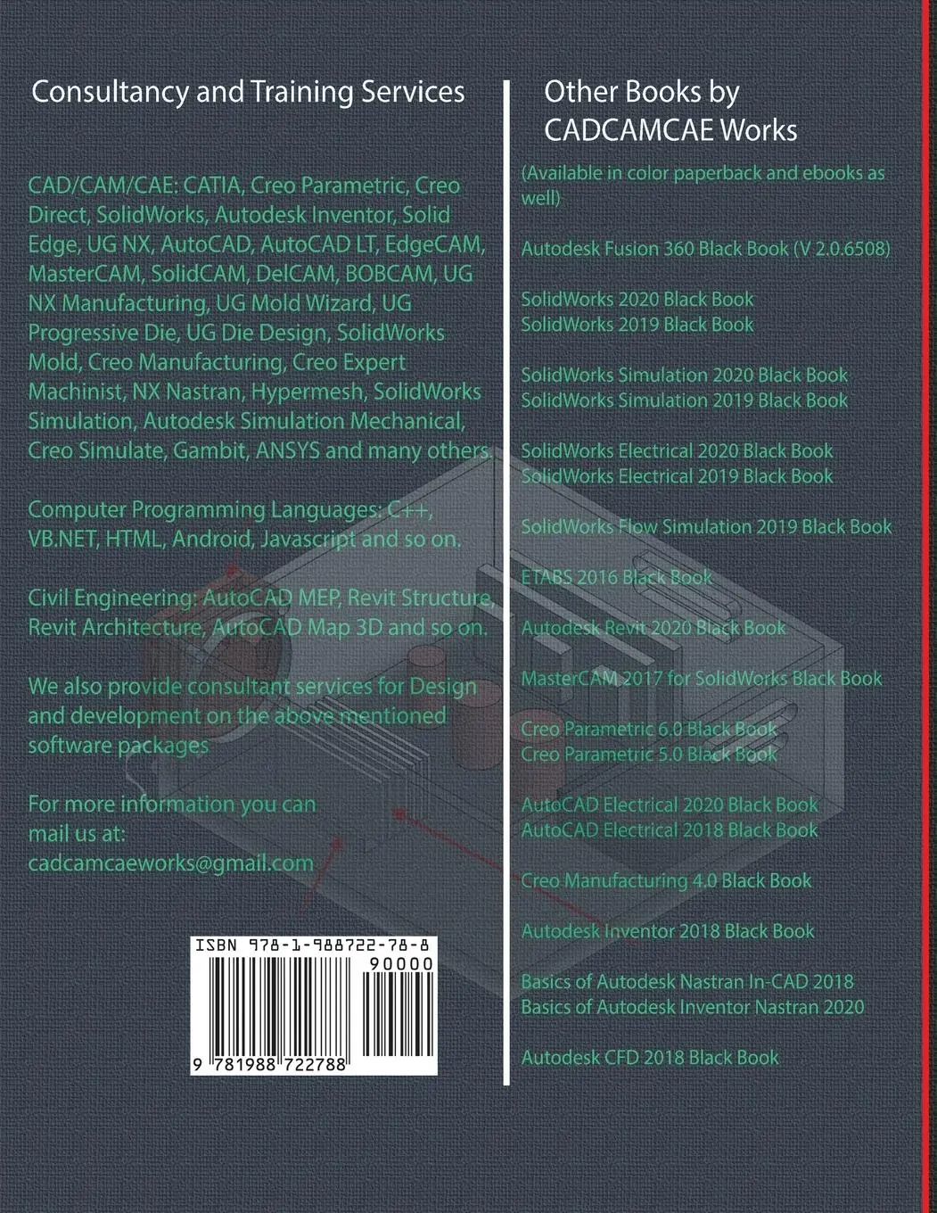 Rückseite: 9781988722788 | SolidWorks Flow Simulation 2020 Black Book | Gaurav Verma (u. a.)