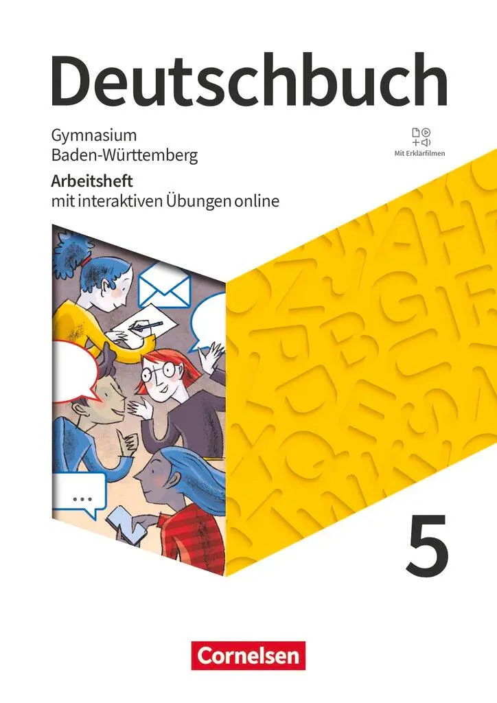 Cover: 9783060622788 | Deutschbuch Gymnasium 5. Schuljahr - Baden-Württemberg 2025 -...