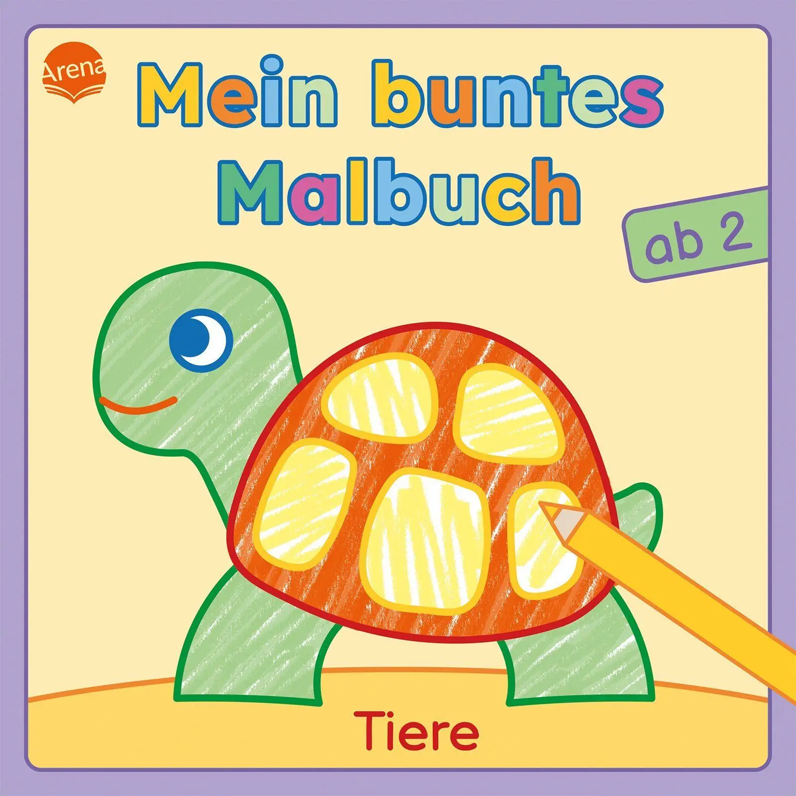 Cover: 9783401722788 | Mein buntes Malbuch ab 2. Tiere | Izabella Markiewicz | Taschenbuch