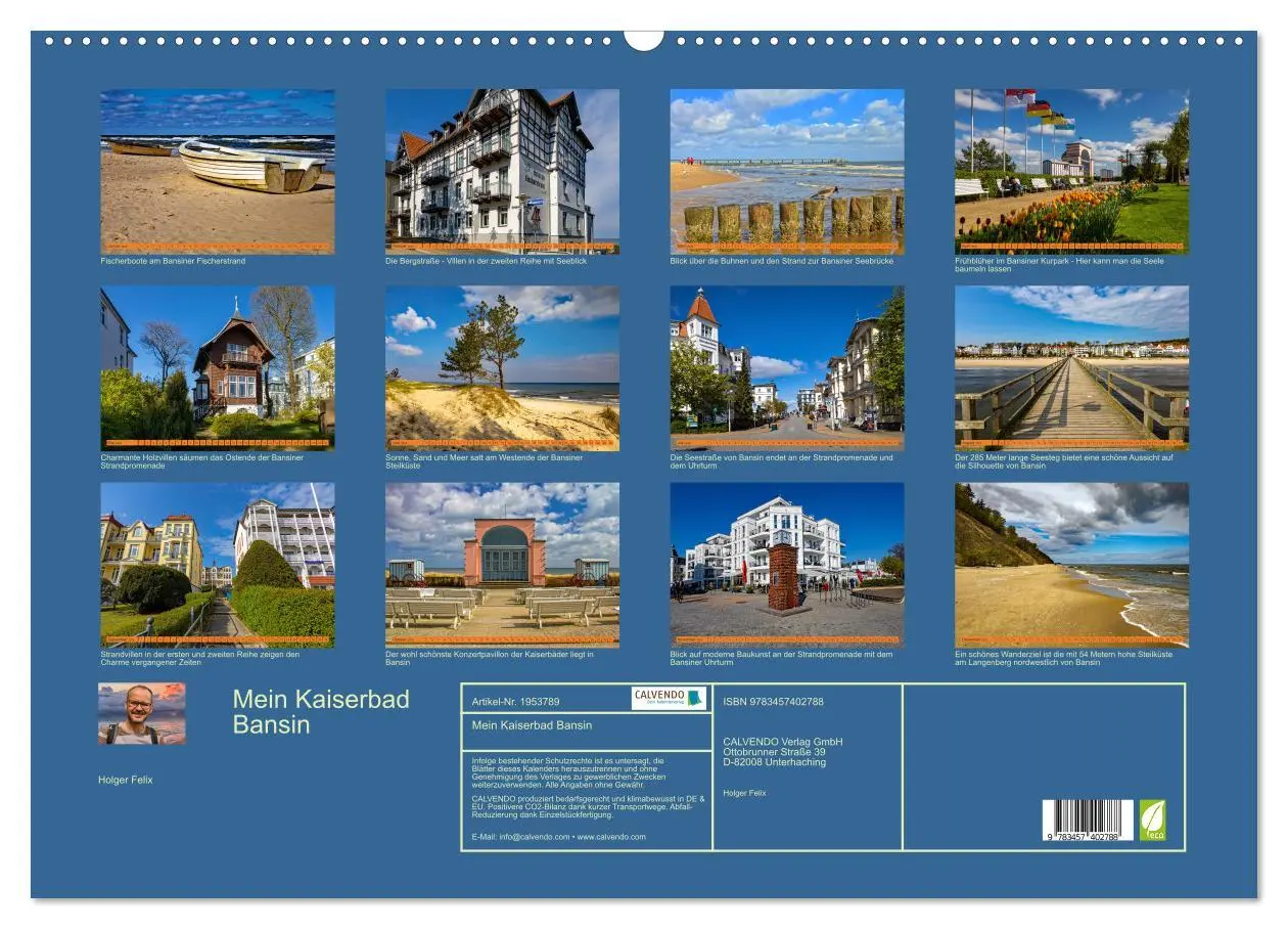 Bild: 9783457402788 | Mein Kaiserbad Bansin (Wandkalender 2026 DIN A2 quer), CALVENDO...
