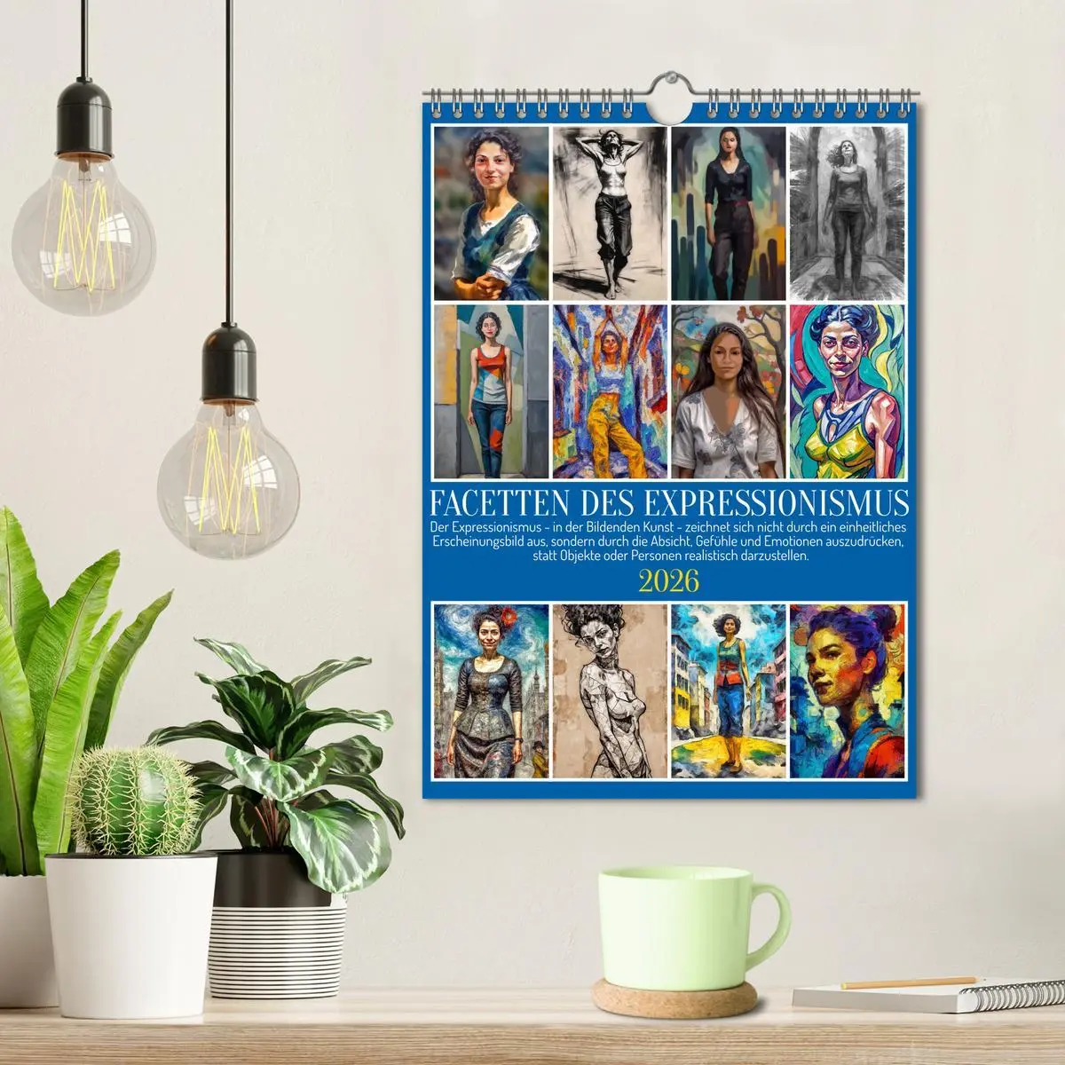 Bild: 9783516592788 | Facetten des Expressionismus (Wandkalender 2026 DIN A4 hoch),...