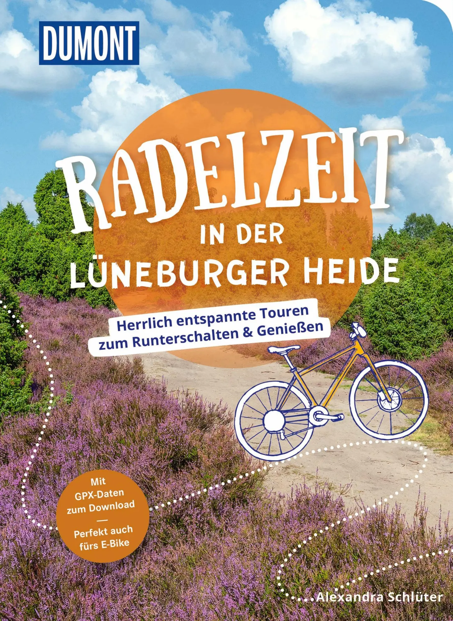 Cover: 9783616032788 | DUMONT Radelzeit in der Lüneburger Heide | Alexandra Schlüter | Buch