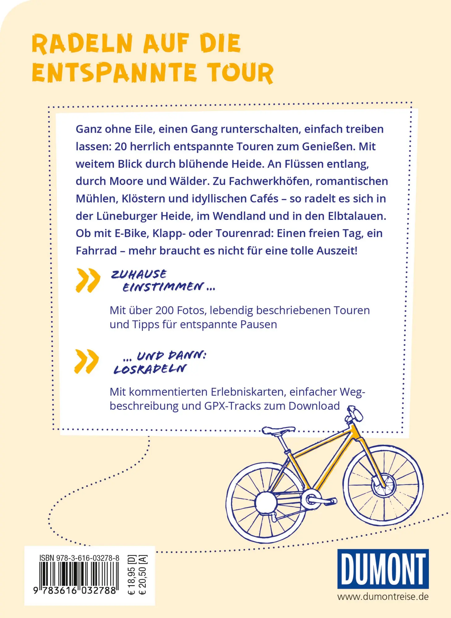 Rückseite: 9783616032788 | DUMONT Radelzeit in der Lüneburger Heide | Alexandra Schlüter | Buch