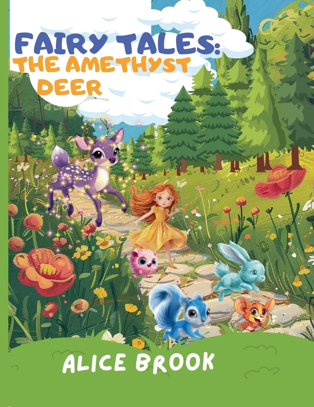 Cover: 9798224482788 | Fairy-Tales | The Amethyst Deer | Alice Brook | Taschenbuch | Englisch