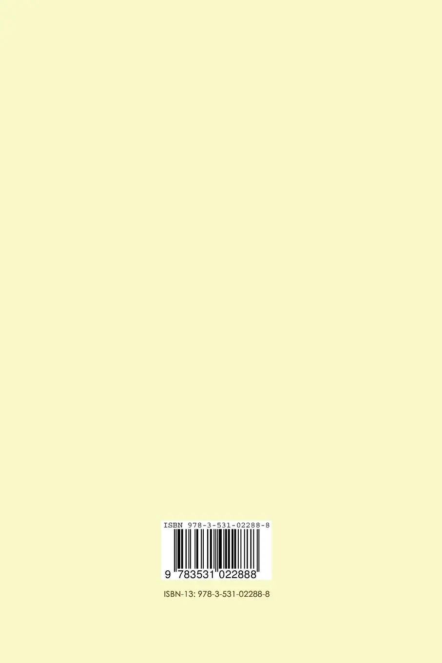 Rückseite: 9783531022888 | Untersuchung des spitzenlosen Schleifens | Wilfried König | Buch | iv