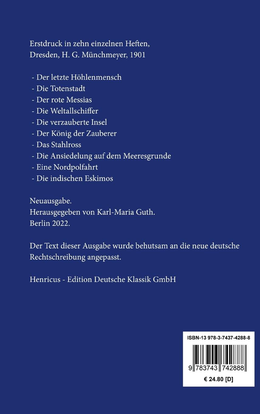 Rückseite: 9783743742888 | Aus dem Reiche der Fantasie | Die zehn Hefte in einem Buch | Kraft