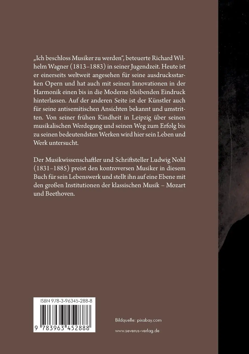 Rückseite: 9783963452888 | Wagner | Biografie | Ludwig Nohl | Taschenbuch | Paperback | 128 S.