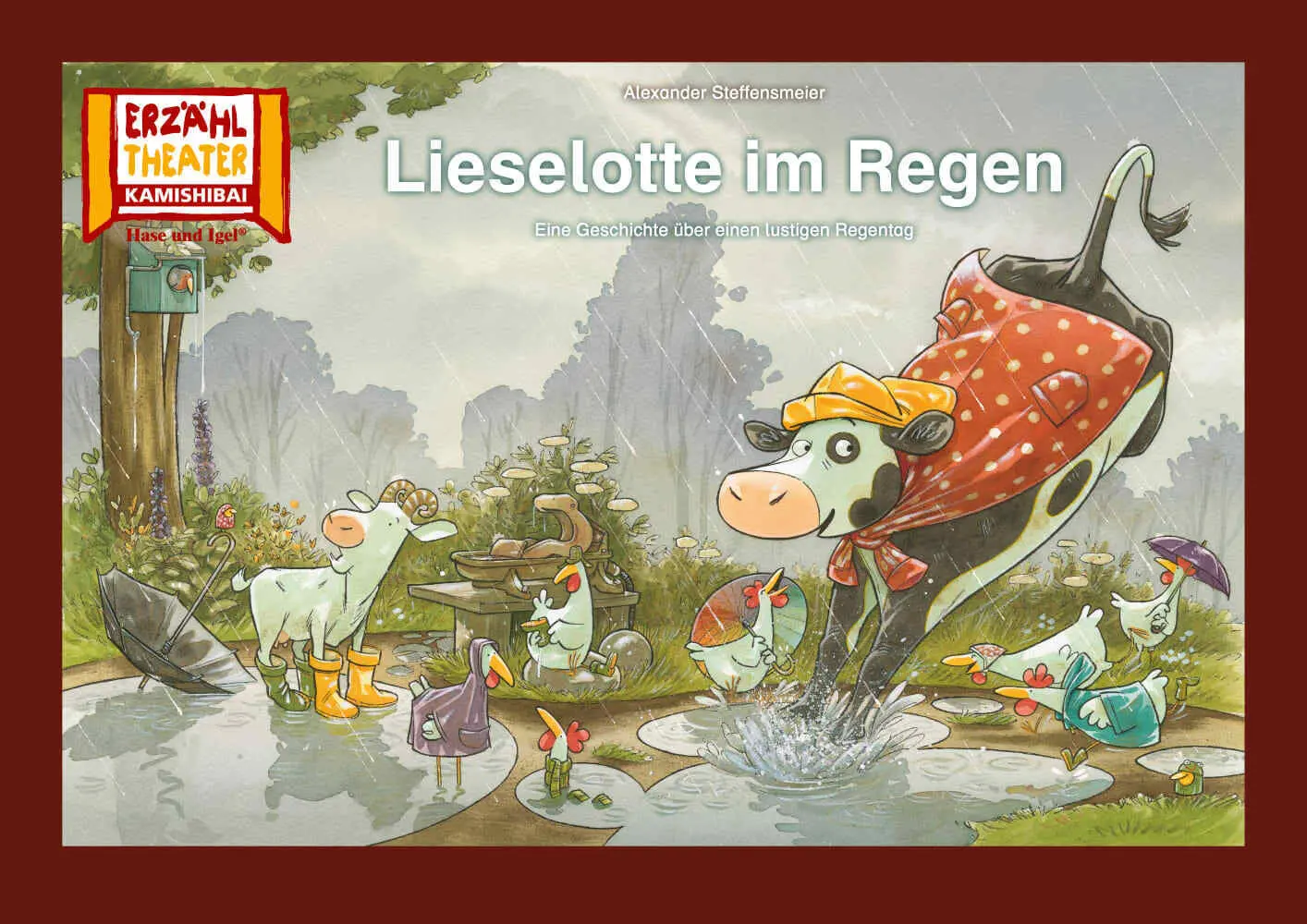 Cover: 4260505832988 | Lieselotte im Regen / Kamishibai Bildkarten | Alexander Steffensmeier