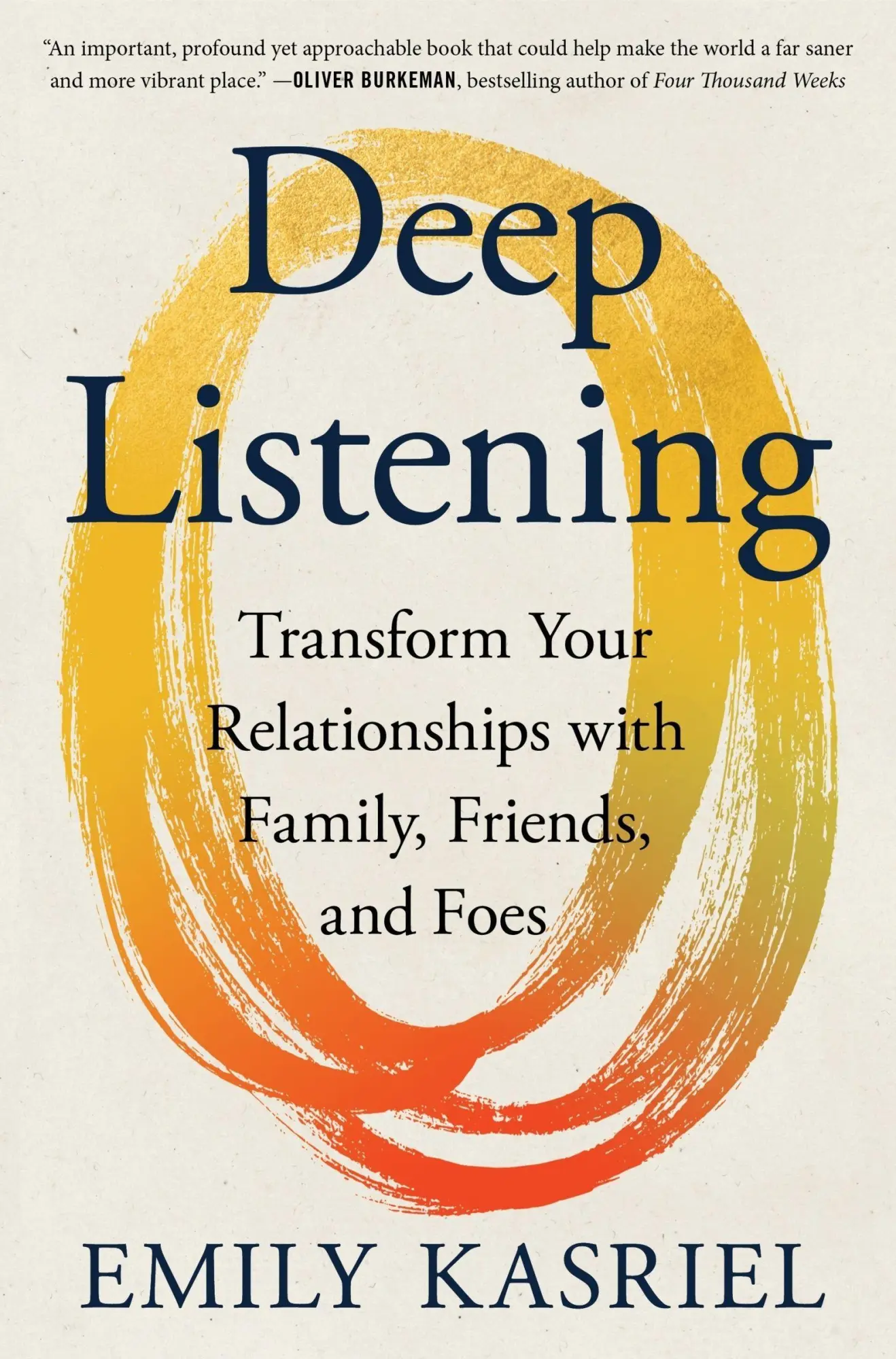 Cover: 9780063352988 | Deep Listening | Emily Kasriel | Buch | Englisch | 2025