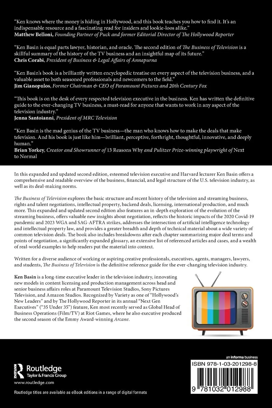 Rückseite: 9781032012988 | The Business of Television | Updated and Expanded Second Edition