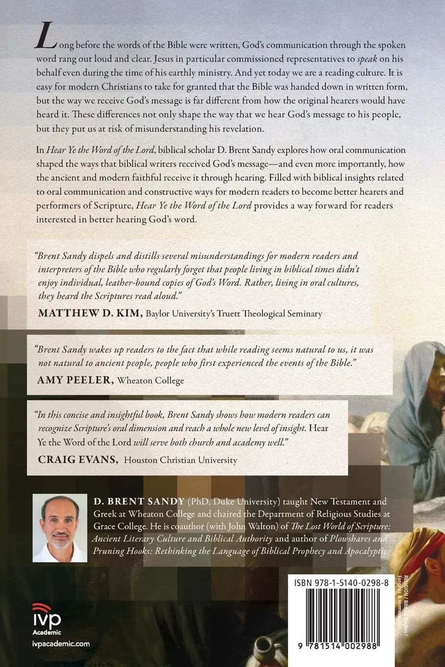 Rückseite: 9781514002988 | Hear Ye the Word of the Lord | What We Miss If We Only Read the Bible
