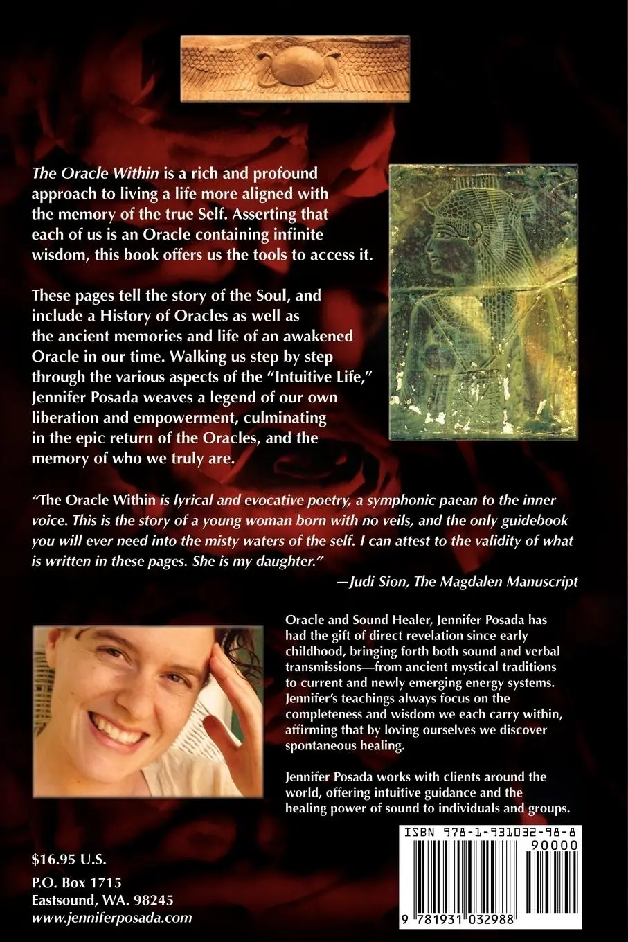 Rückseite: 9781931032988 | The Oracle Within | Jennifer Posada | Taschenbuch | Englisch | 2007