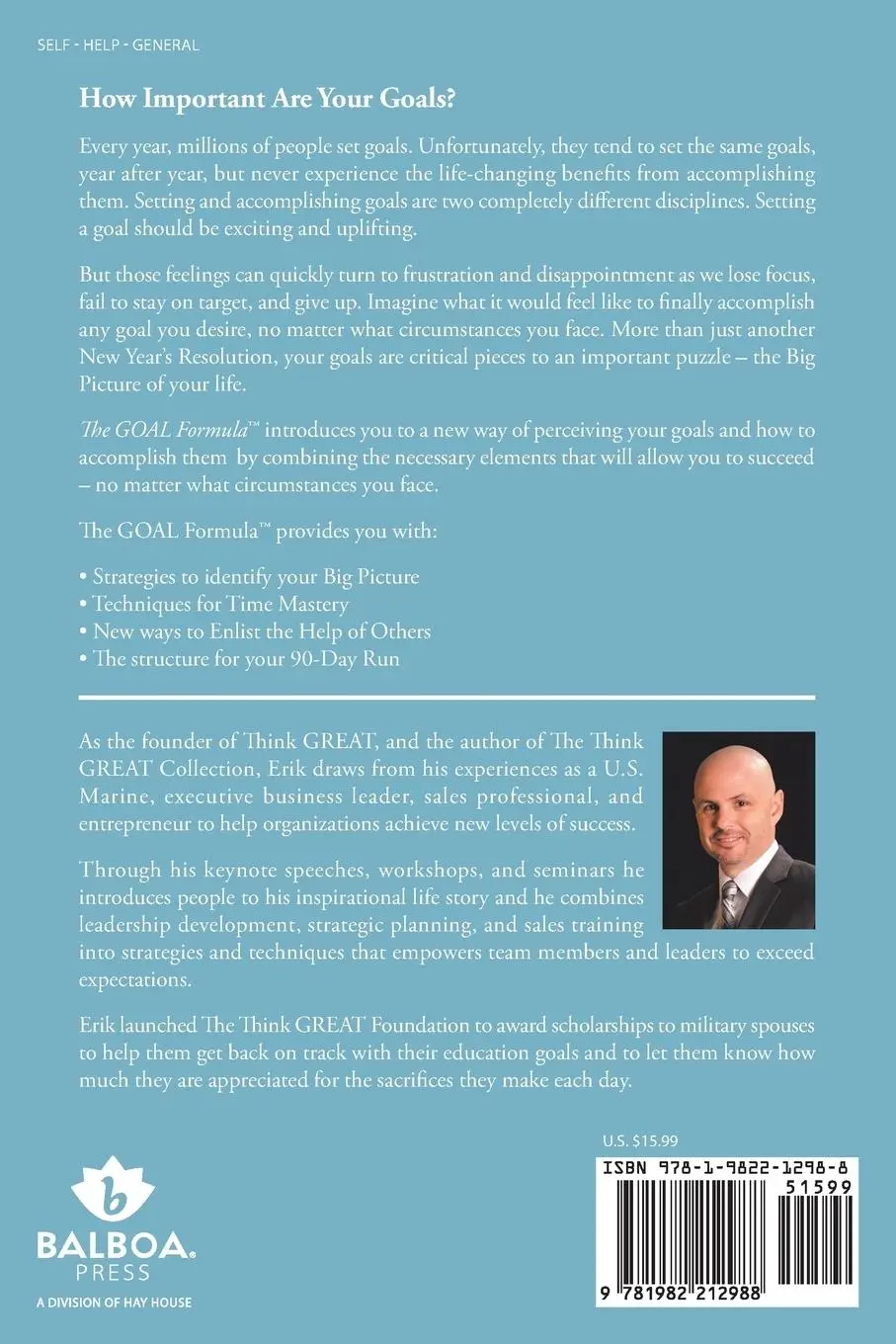 Rückseite: 9781982212988 | The Goal Formula | Completing the Big Picture of Your Life | Buch