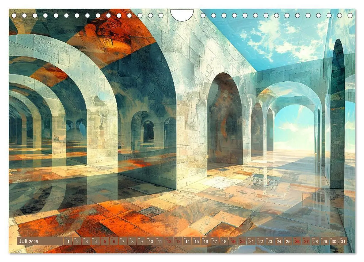 Bild: 9783383822988 | Architektonische Unmöglichkeiten (Wandkalender 2025 DIN A4 quer),...