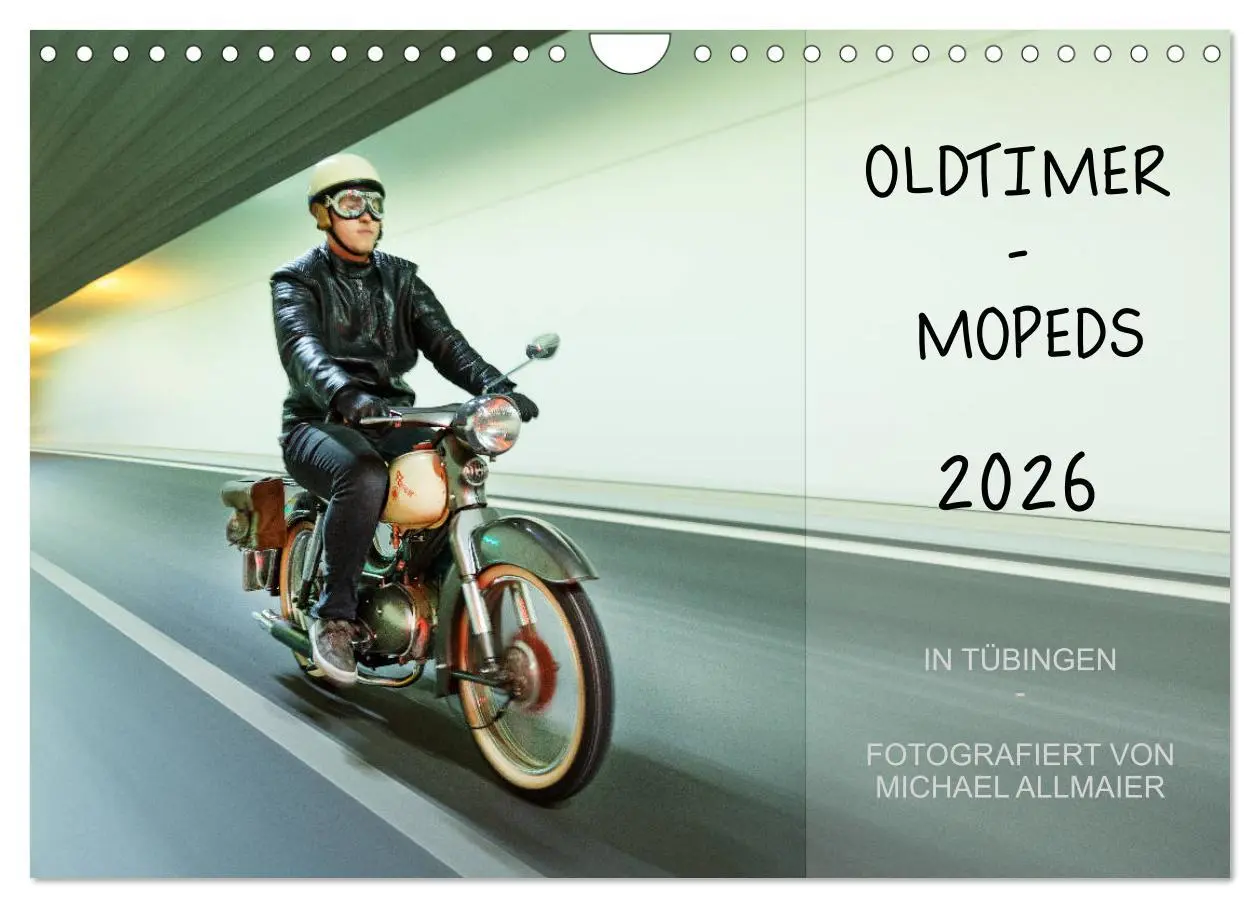 Cover: 9783457932988 | Oldtimer Mopeds - fotografiert von Michael Allmaier (Wandkalender...