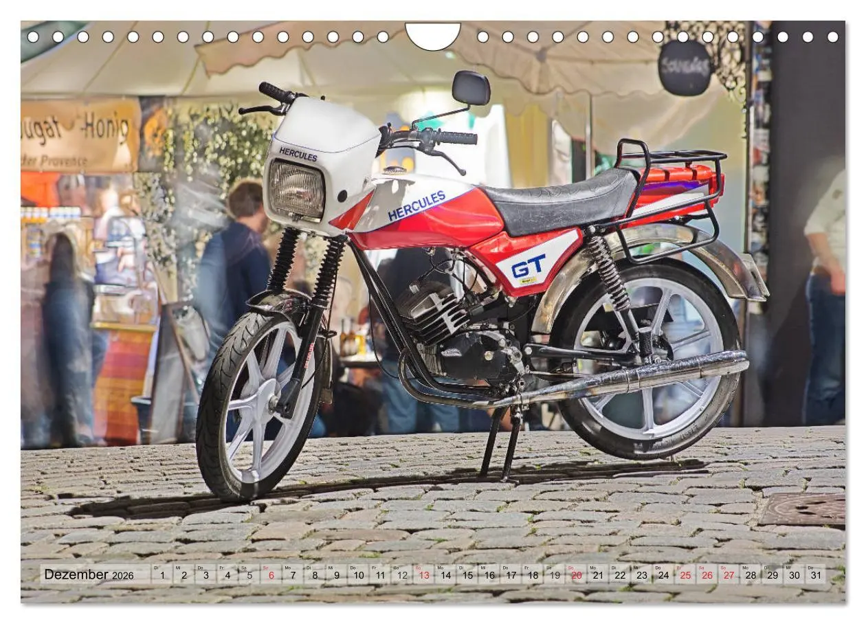 Bild: 9783457932988 | Oldtimer Mopeds - fotografiert von Michael Allmaier (Wandkalender...