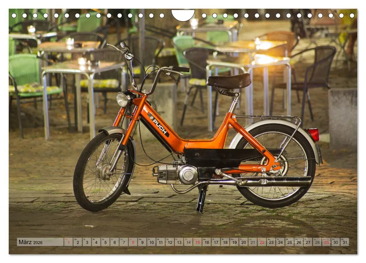 Bild: 9783457932988 | Oldtimer Mopeds - fotografiert von Michael Allmaier (Wandkalender...