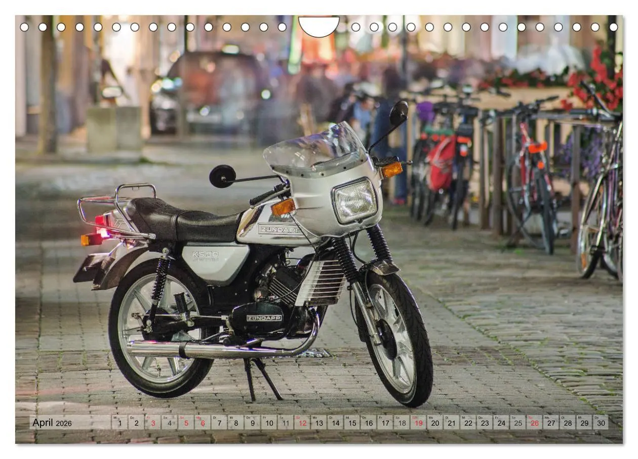 Bild: 9783457932988 | Oldtimer Mopeds - fotografiert von Michael Allmaier (Wandkalender...