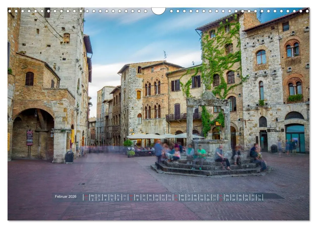 Bild: 9783516022988 | Toskana - 2026 (Wandkalender 2026 DIN A3 quer), CALVENDO...