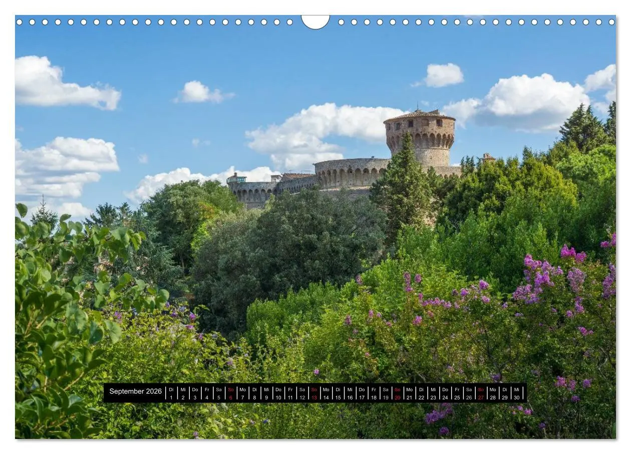 Bild: 9783516022988 | Toskana - 2026 (Wandkalender 2026 DIN A3 quer), CALVENDO...