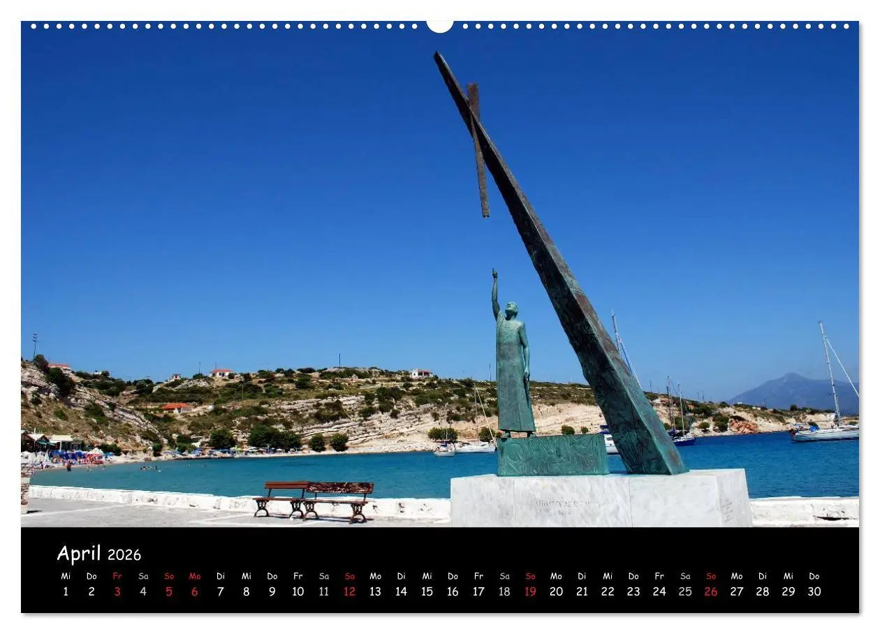Bild: 9783516192988 | Griechenland - Insel Samos (hochwertiger Premium Wandkalender 2026...