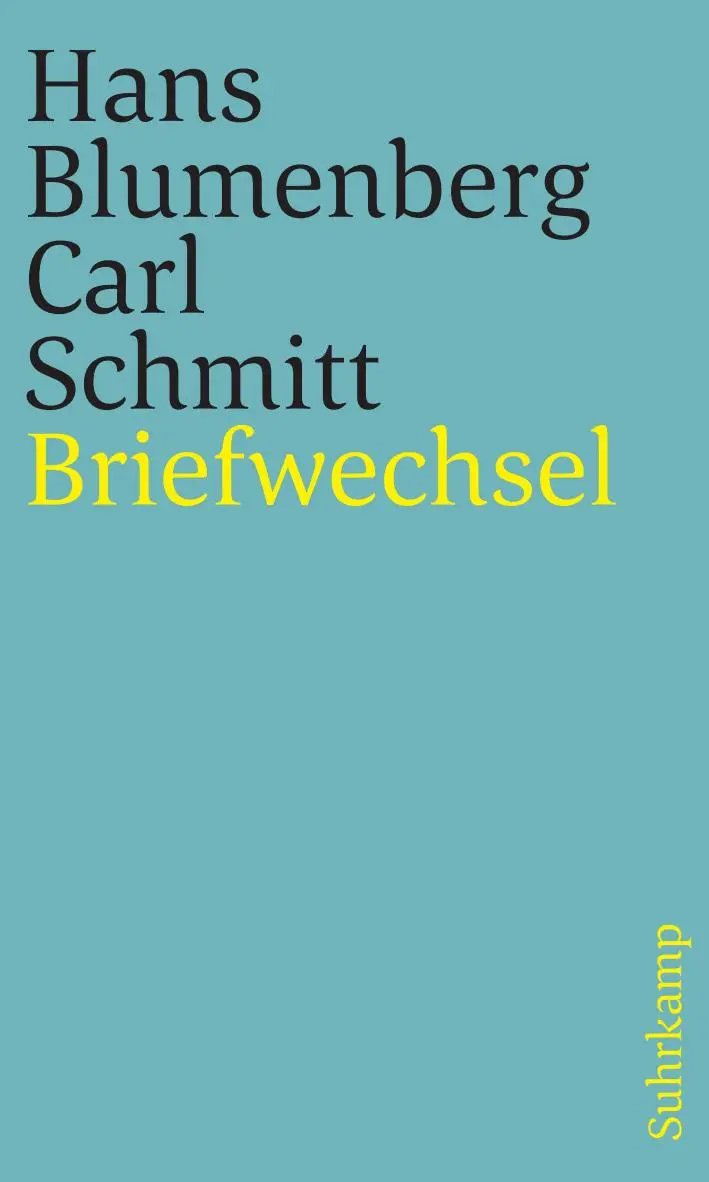 Cover: 9783518242988 | Briefwechsel 1971-1978 | Und weitere Materialien | Blumenberg (u. a.)