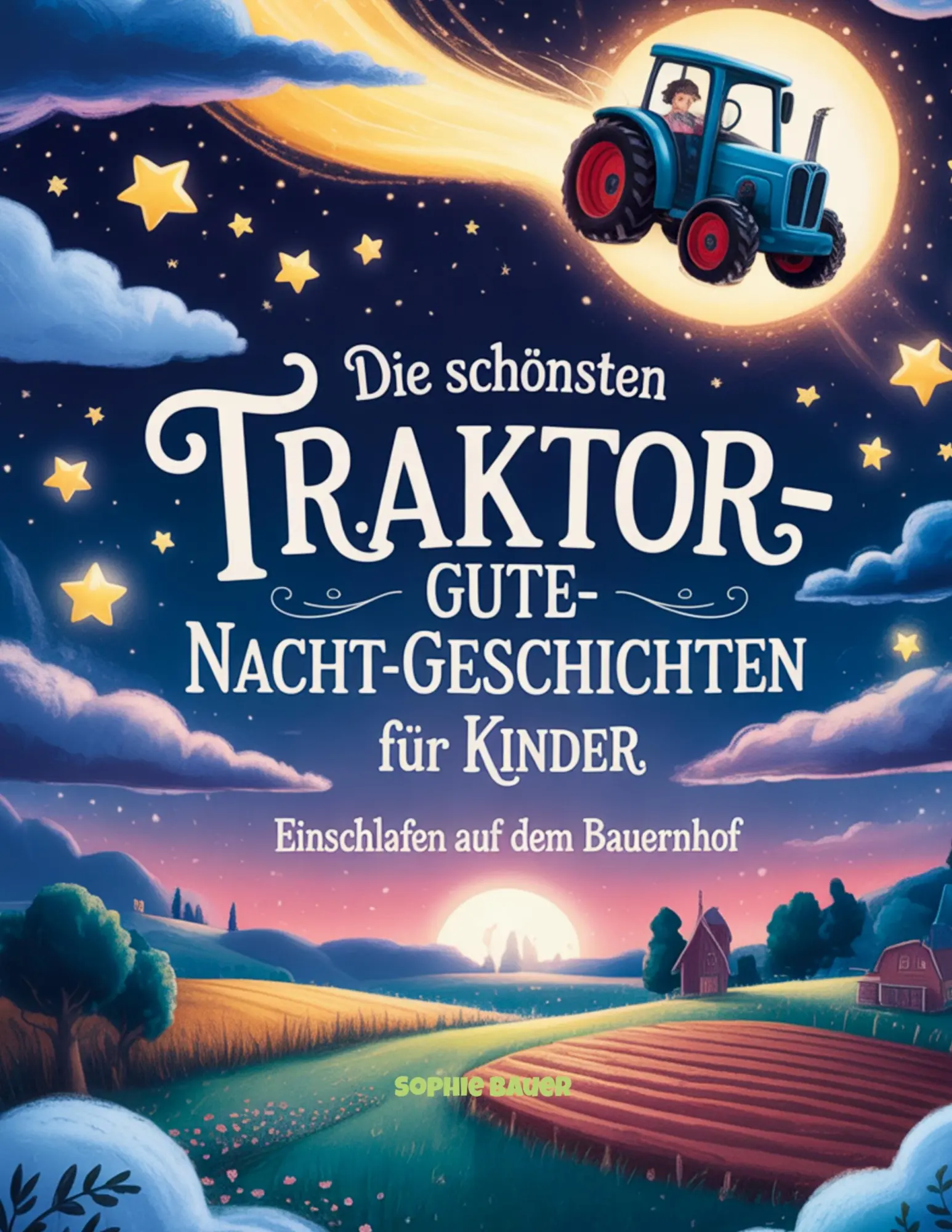 Cover: 9783696382988 | Die schönsten Traktor-Gute-Nacht-Geschichten für Kinder | Sophie Bauer
