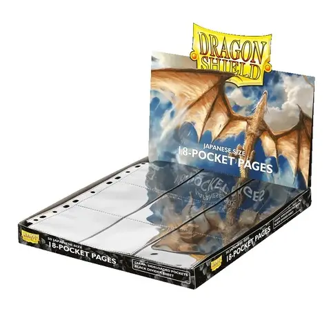 Cover: 5706569103088 | Japanese - 18-pocket pages - Clear front | Dragon Shield!
