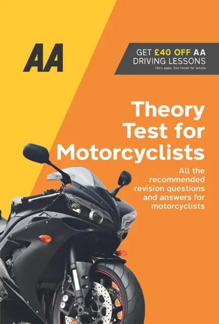 Cover: 9780749583088 | AA Theory Test for Motorcyclists | AA Driving Books | Taschenbuch