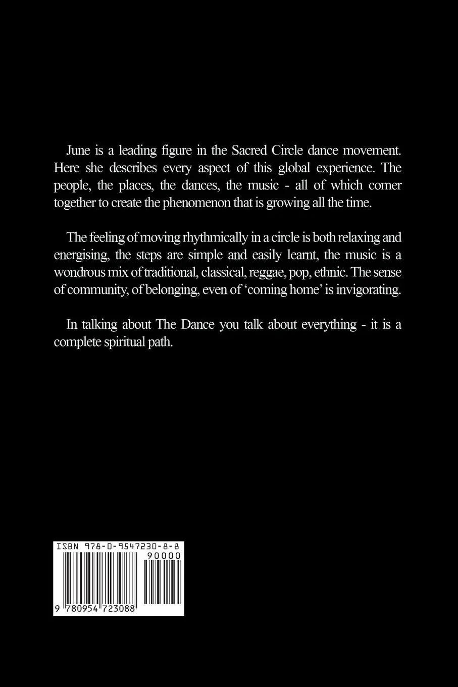 Rückseite: 9780954723088 | Circle Dancing | Celebrating the Sacred in Dance | June Watts | Buch