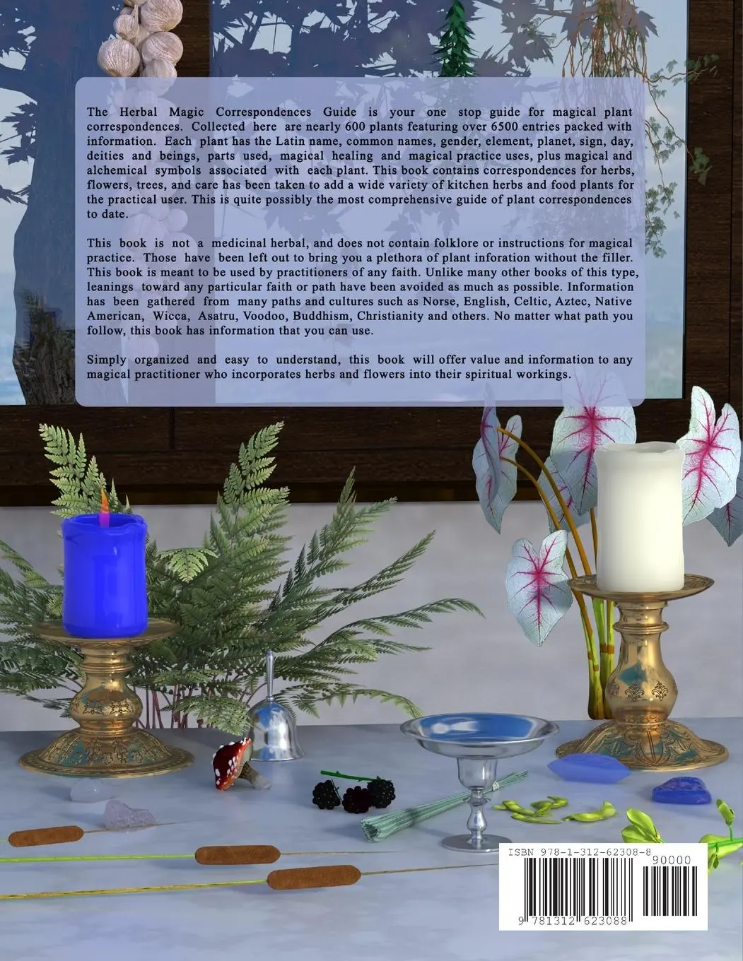 Rückseite: 9781312623088 | The Herbal Magic Correspondences Guide | Briana Blair | Taschenbuch
