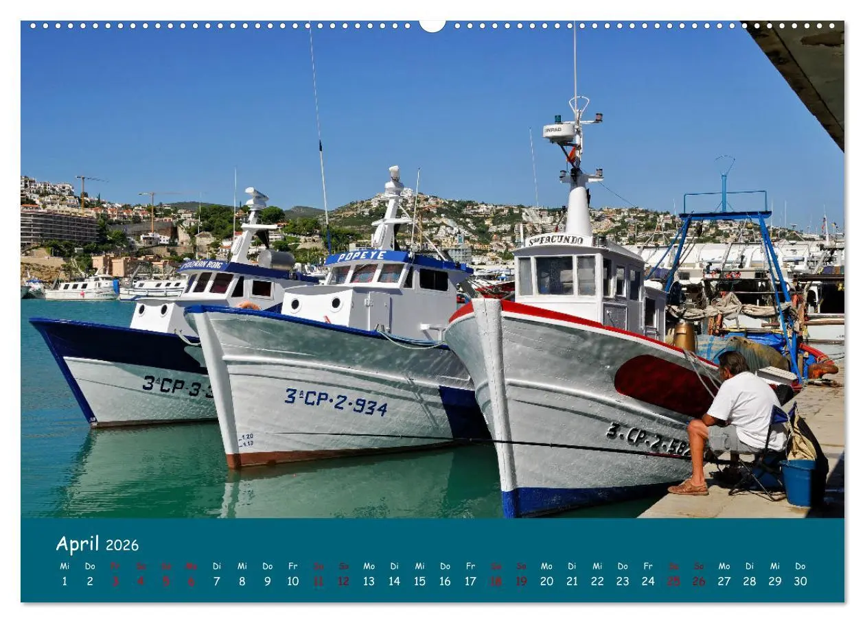 Bild: 9783457443088 | Peniscola - Gelebte Geschichte (hochwertiger Premium Wandkalender...